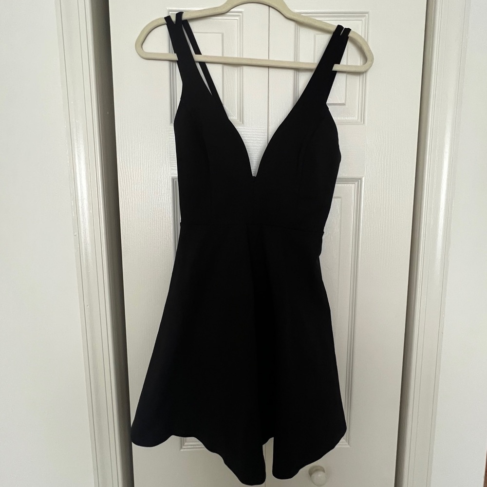 Lulus Black Skater Dress